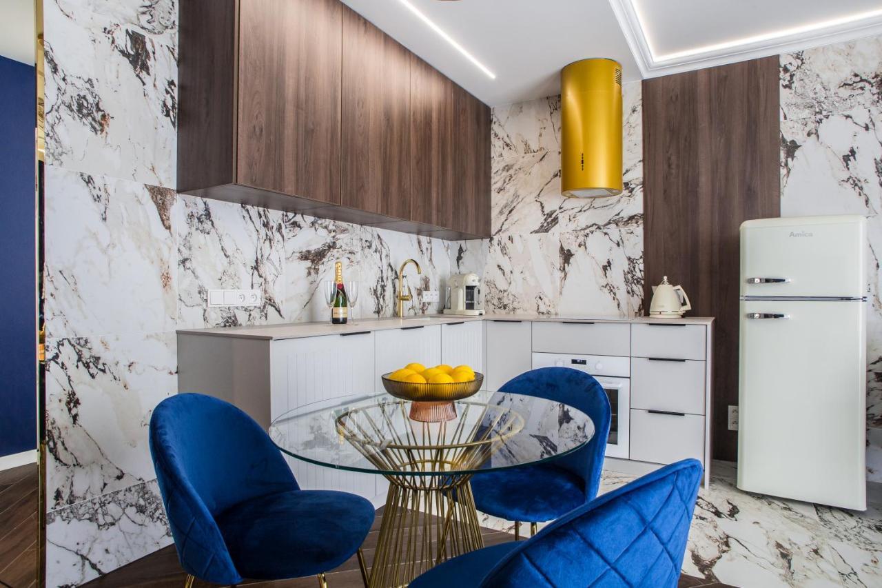 Апартаменты Luksusowy Apartament Przy Filharmonii Катовице Экстерьер фото